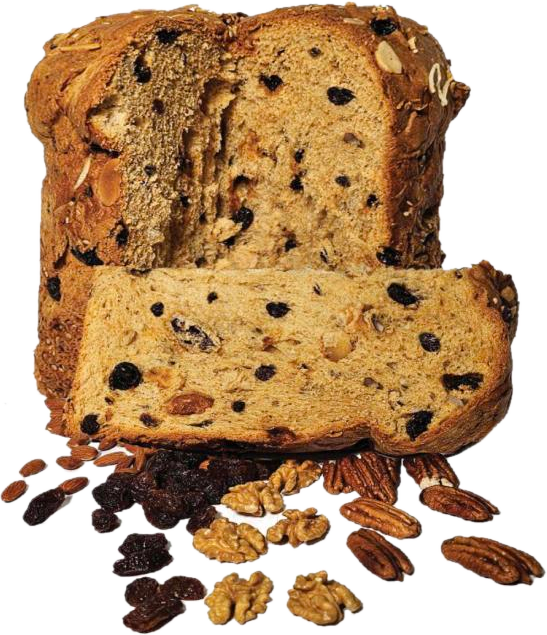 Omega Panettone cortado